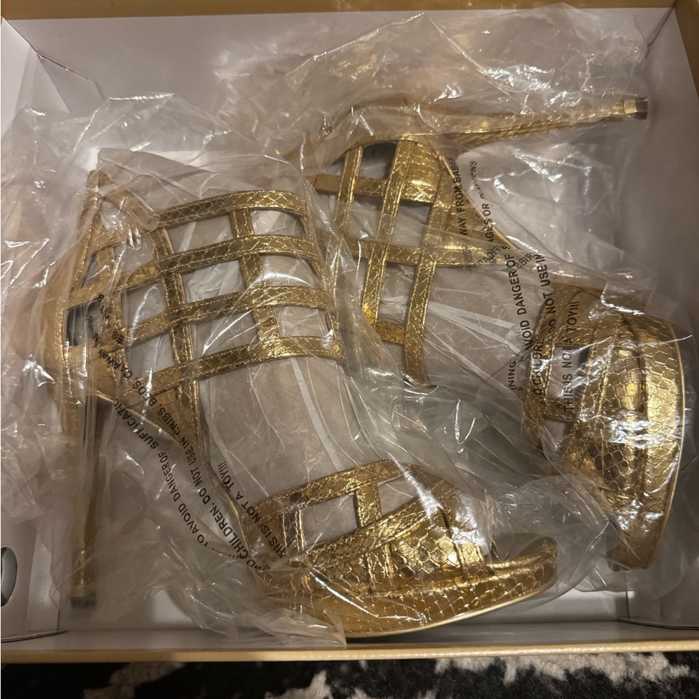 MK Heels & Clutch Purse